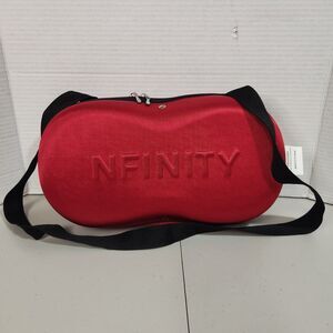 Nfinity Evolution 8.5 Cheer Shoe Case Bag Zip Shoulder Strap *No Shoes* Red
